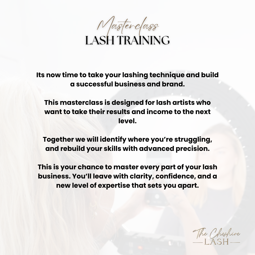 Masterclass in Eyelash Extensions