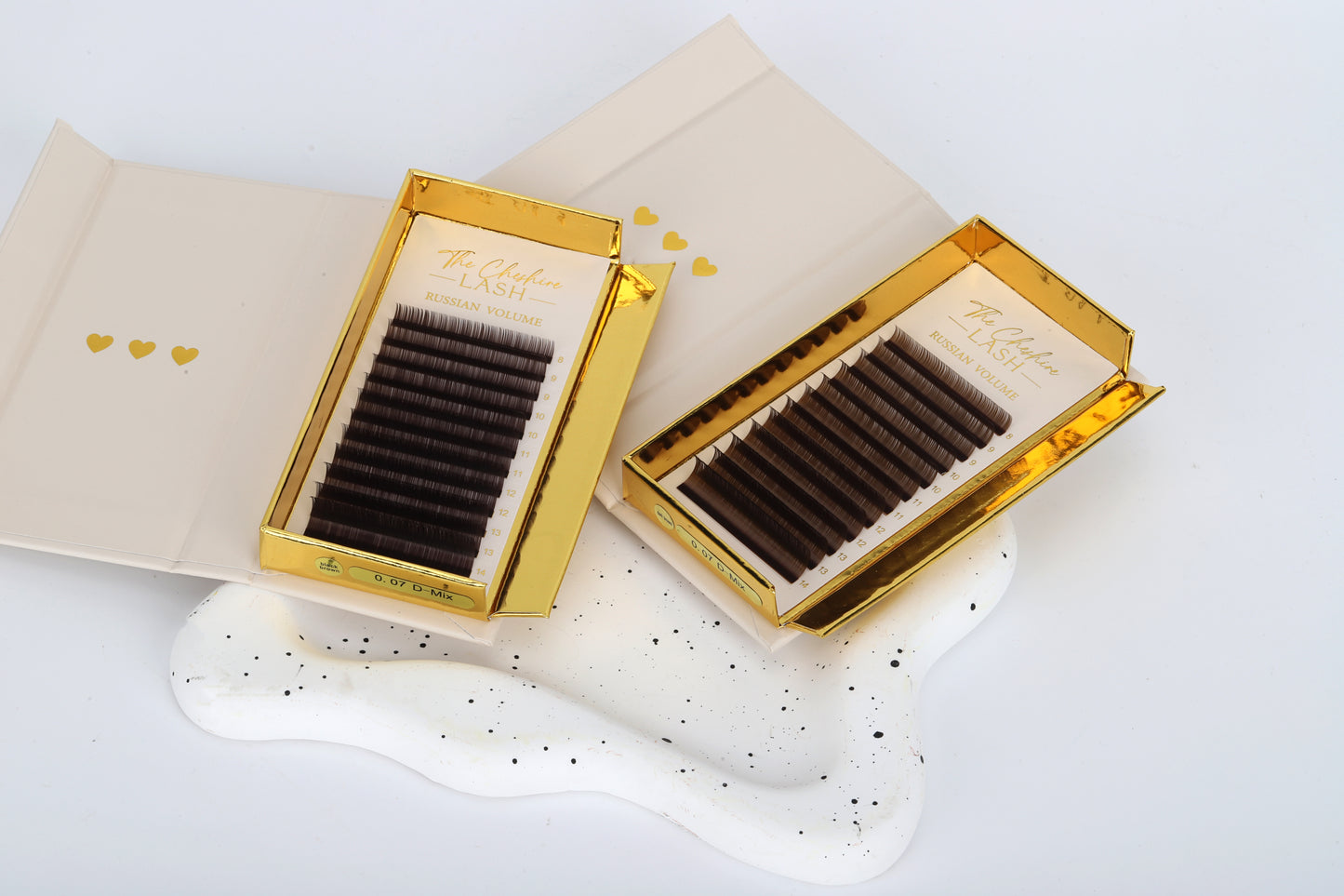 Black Brown Russian Volume Lashes
