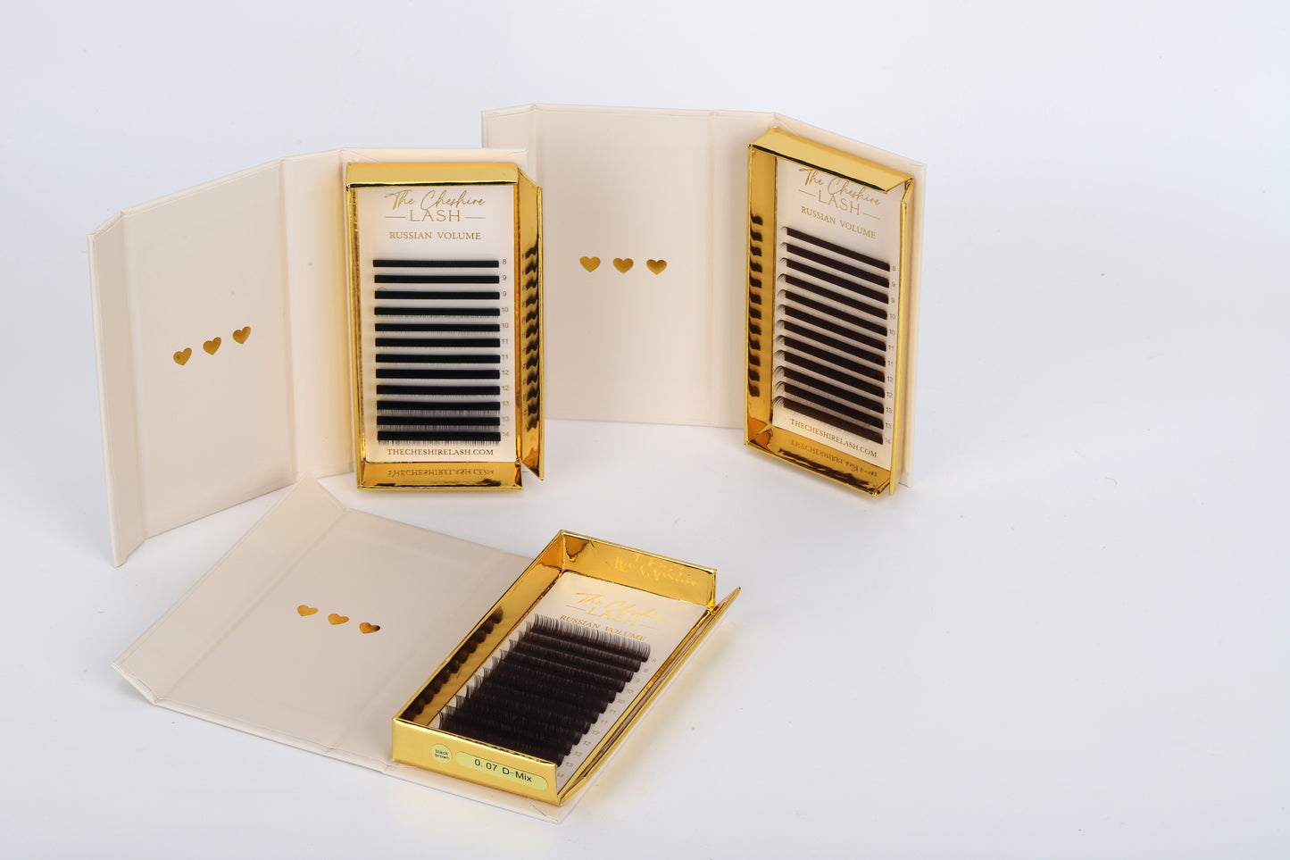 Black Brown Russian Volume Lashes