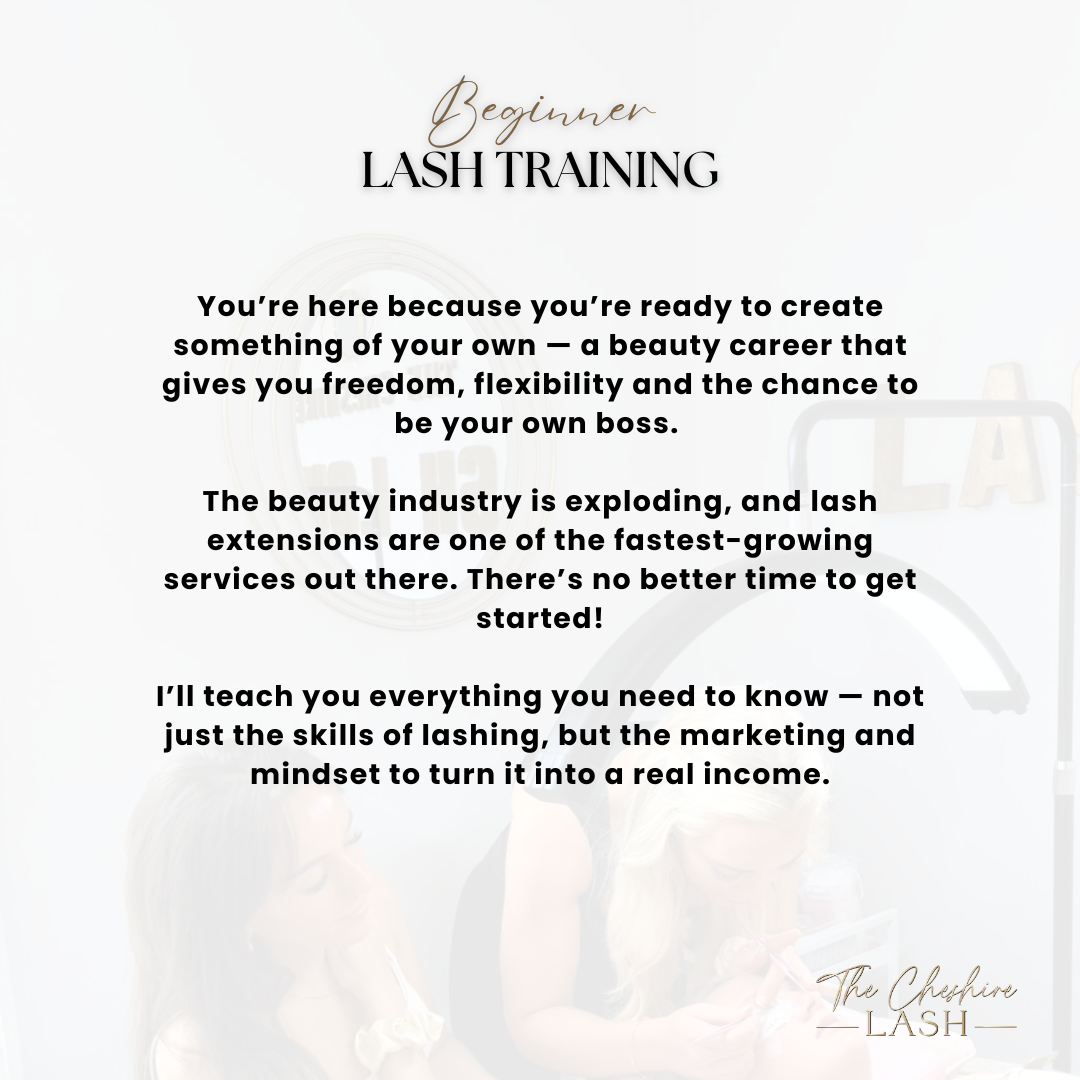 In Person Beginner Lash Training