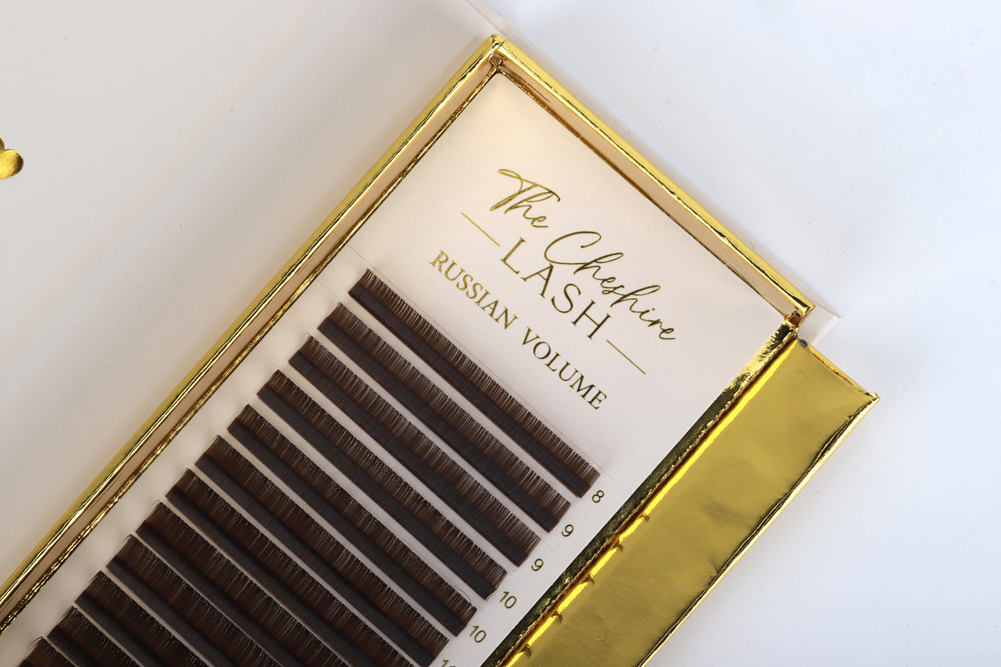 Black Brown Russian Volume Lashes